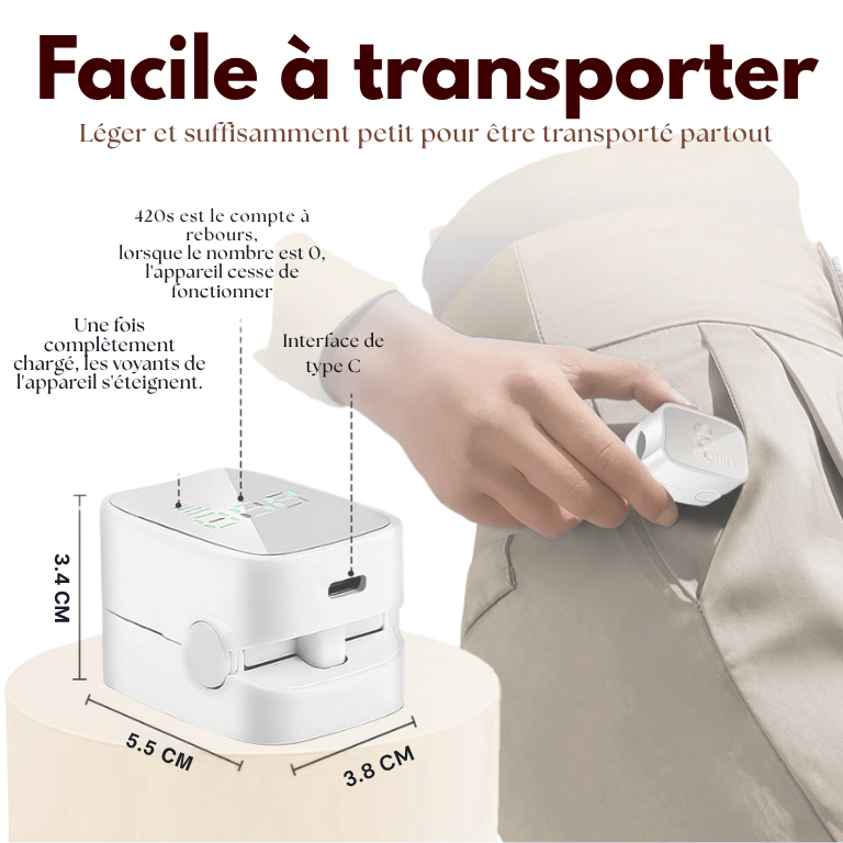 APPAREIL LED ASSYN Ongles Pieds & Mains ANTI-MYCOSES