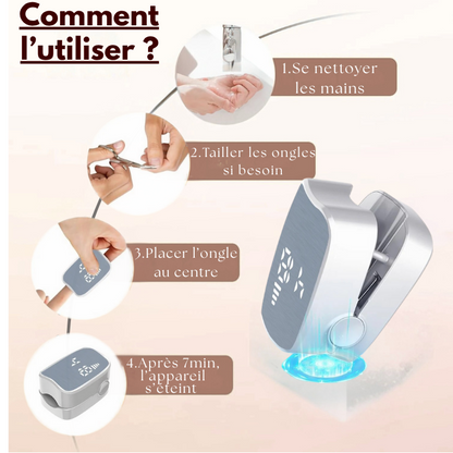 APPAREIL LED ASSYN Ongles Pieds & Mains ANTI-MYCOSES